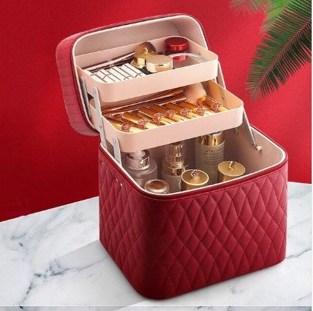 Large Capacity Travel Cosmetics Storage Case