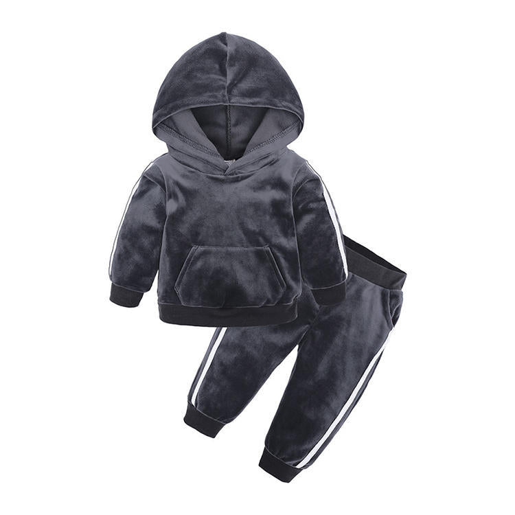 Baby Boy & Girl Winter Cotton Clothes - Warm Kids Outfit Set