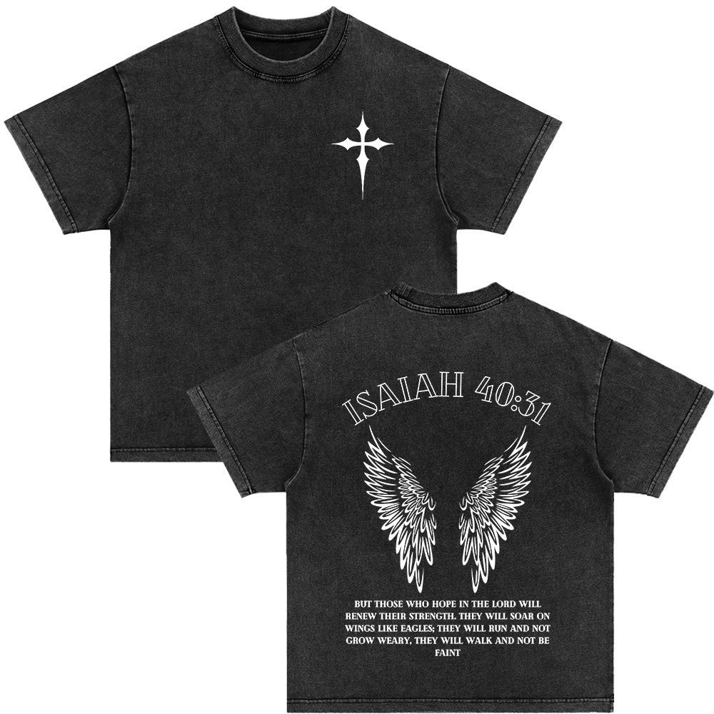 Bible Verse Retro Washed T-shirt