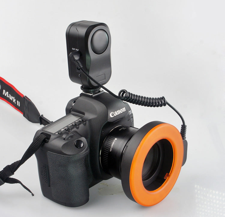 Professional W48 LED Ring Light - 360° USB Charging Photography Lamp