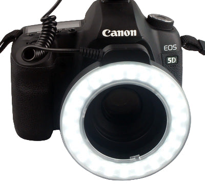 Professional W48 LED Ring Light - 360° USB Charging Photography Lamp
