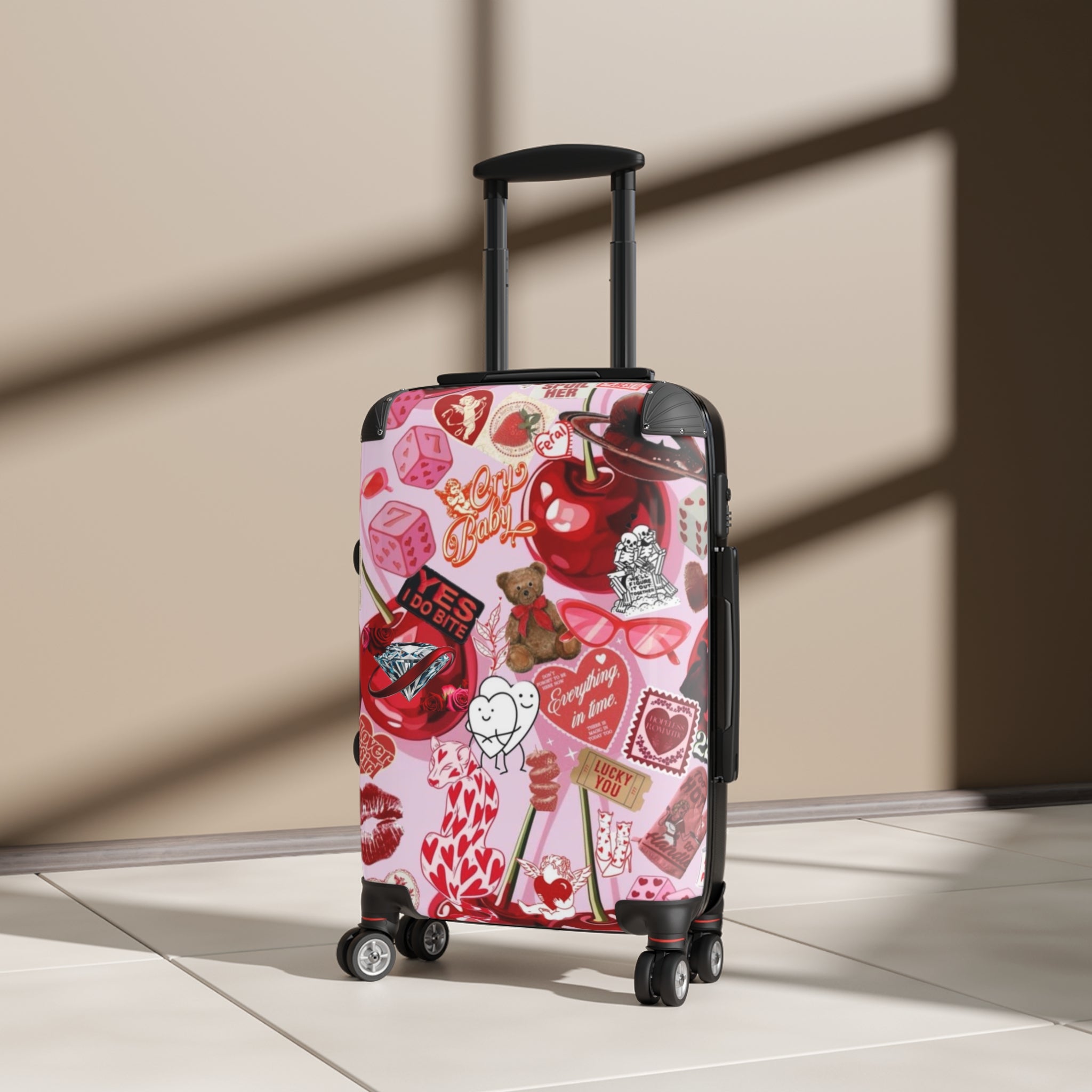Stylish Travel Suitcase - Trendy Hardshell Luggage for Adventurers