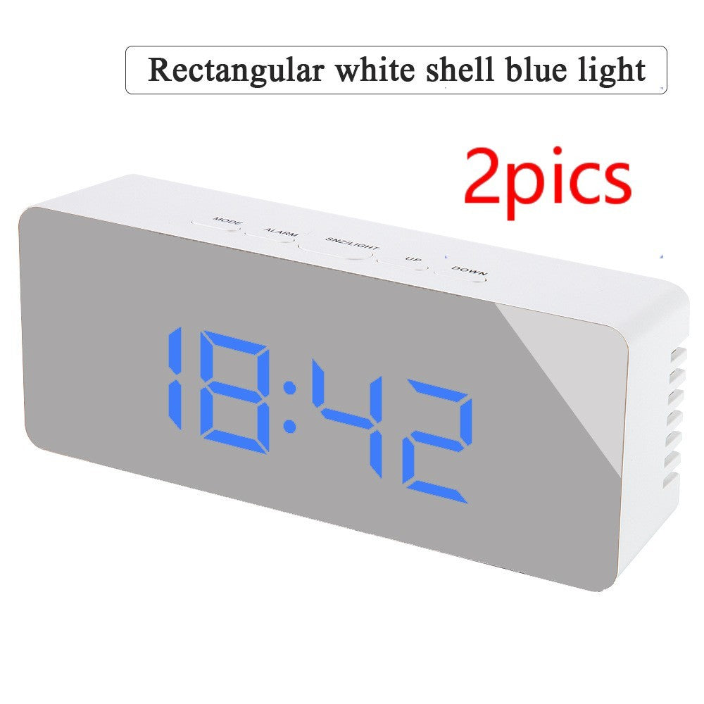 Digital LED Multi-Function Mirror Clock - Modern Home Decor