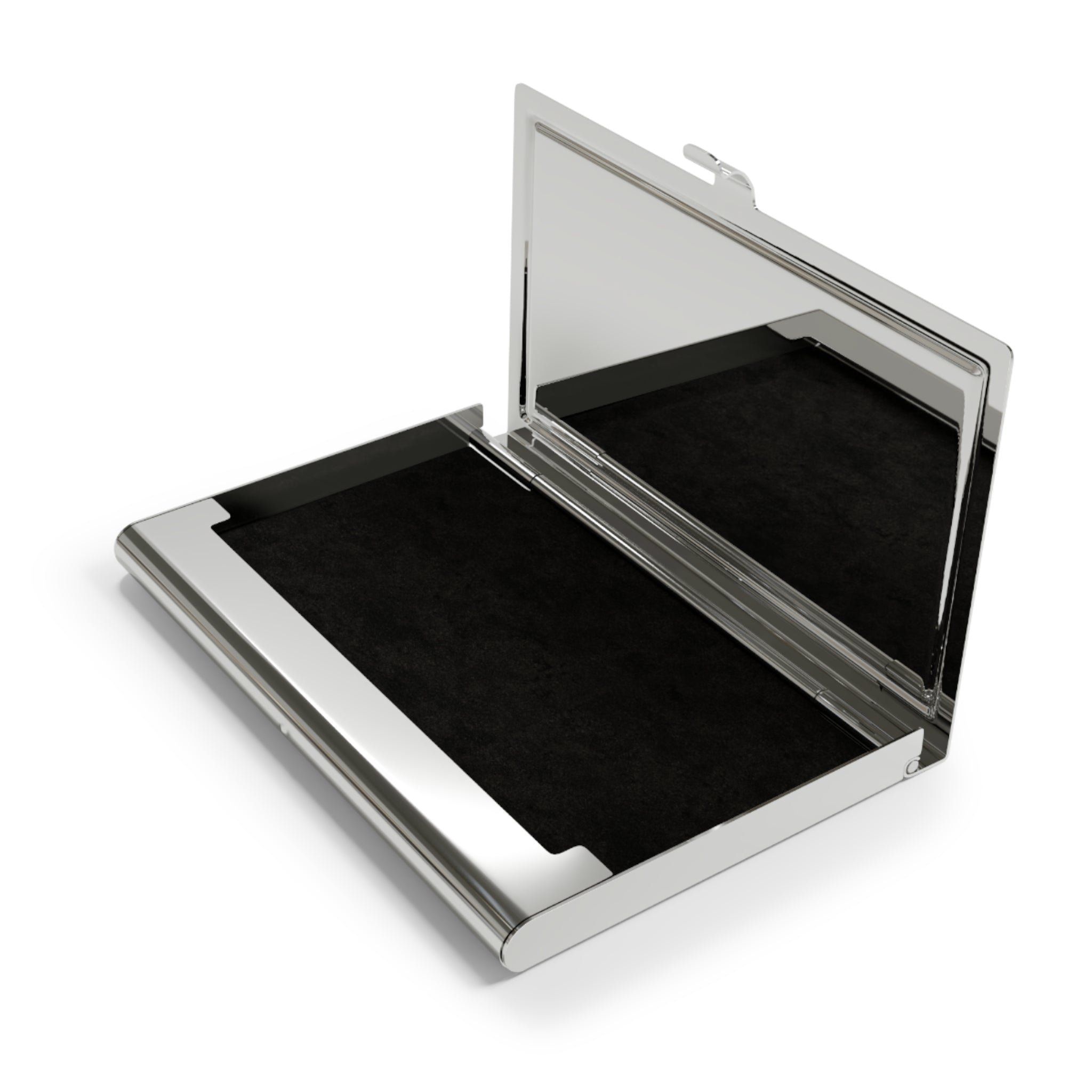 Elegant Business Card Holder with Motivational Quote - Professional Desk Accessory