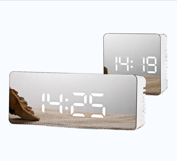 Digital LED Multi-Function Mirror Clock - Modern Home Decor