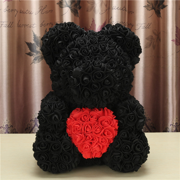 Creative Rose Doll Heart Bear - Romantic Gift for Her
