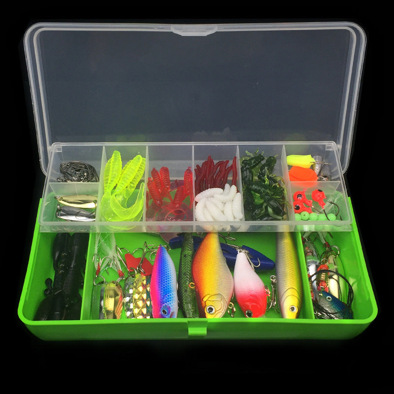 101-Piece Multifunctional Fishing Lures Set - All-Condition Bait Kit