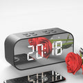 Bluetooth Speaker with LED Clock Display - 10-Hour Battery