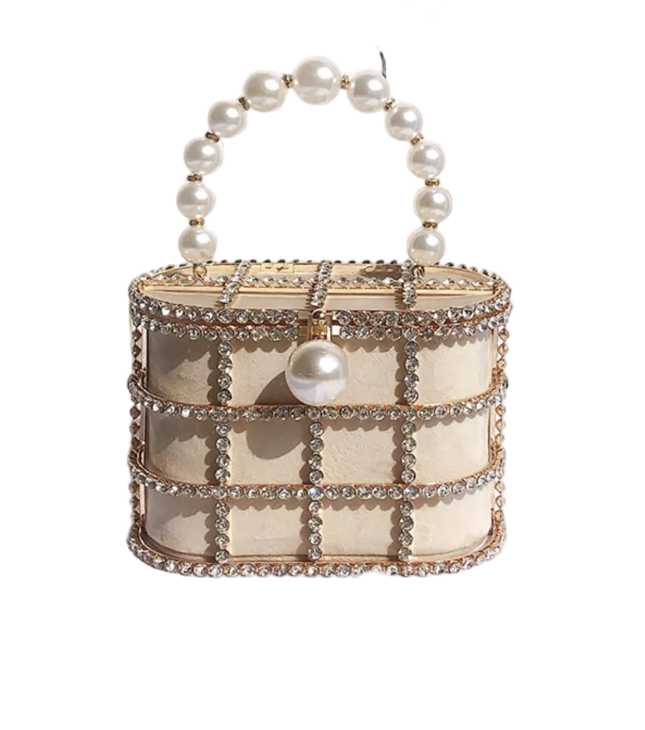 French Pearl Bucket Bag - Women's Summer Handbag