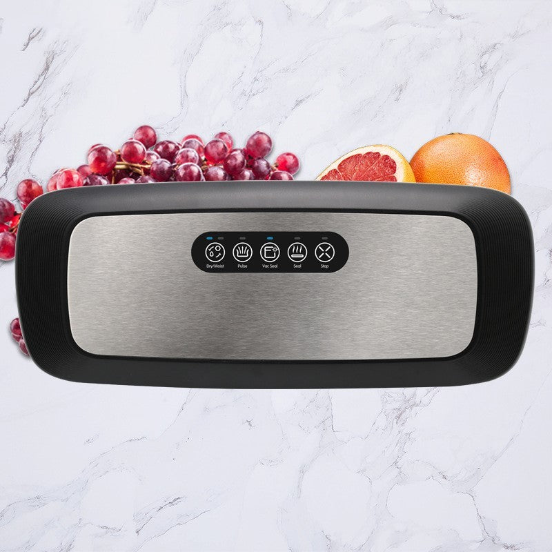 Stainless Steel Kitchen Food Sealer - Airtight Bag Sealer