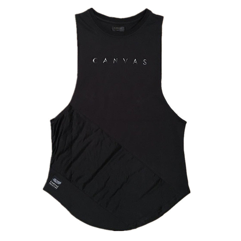 Men's Loose Sleeveless Quick-Dry Undershirt - Breathable Athletic Tank