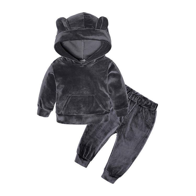 Baby Boy & Girl Winter Cotton Clothes - Warm Kids Outfit Set