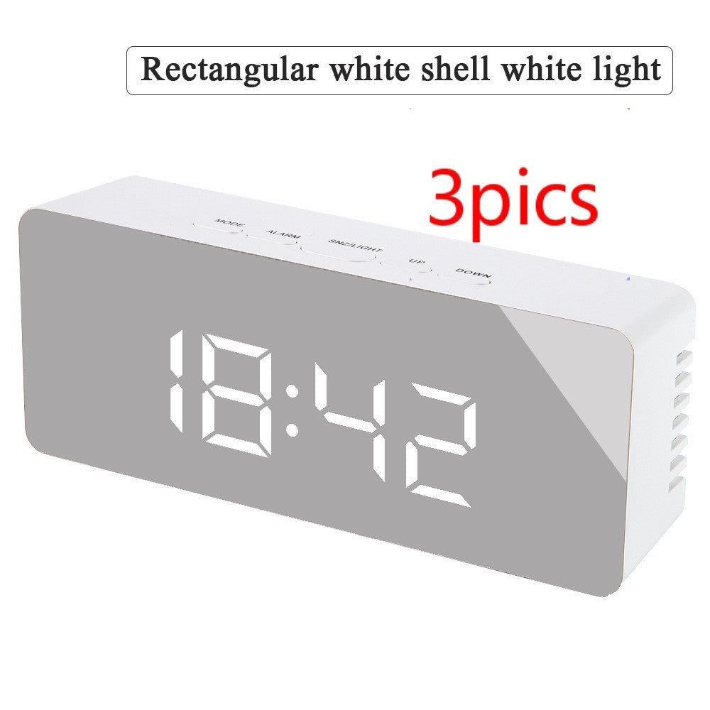 Digital LED Multi-Function Mirror Clock - Modern Home Decor