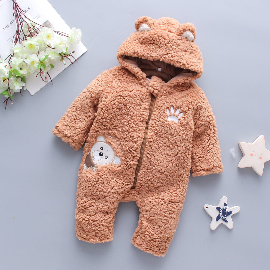 Winter Baby Boy & Girl Romper - Soft Cotton One-Piece Baby Clothes