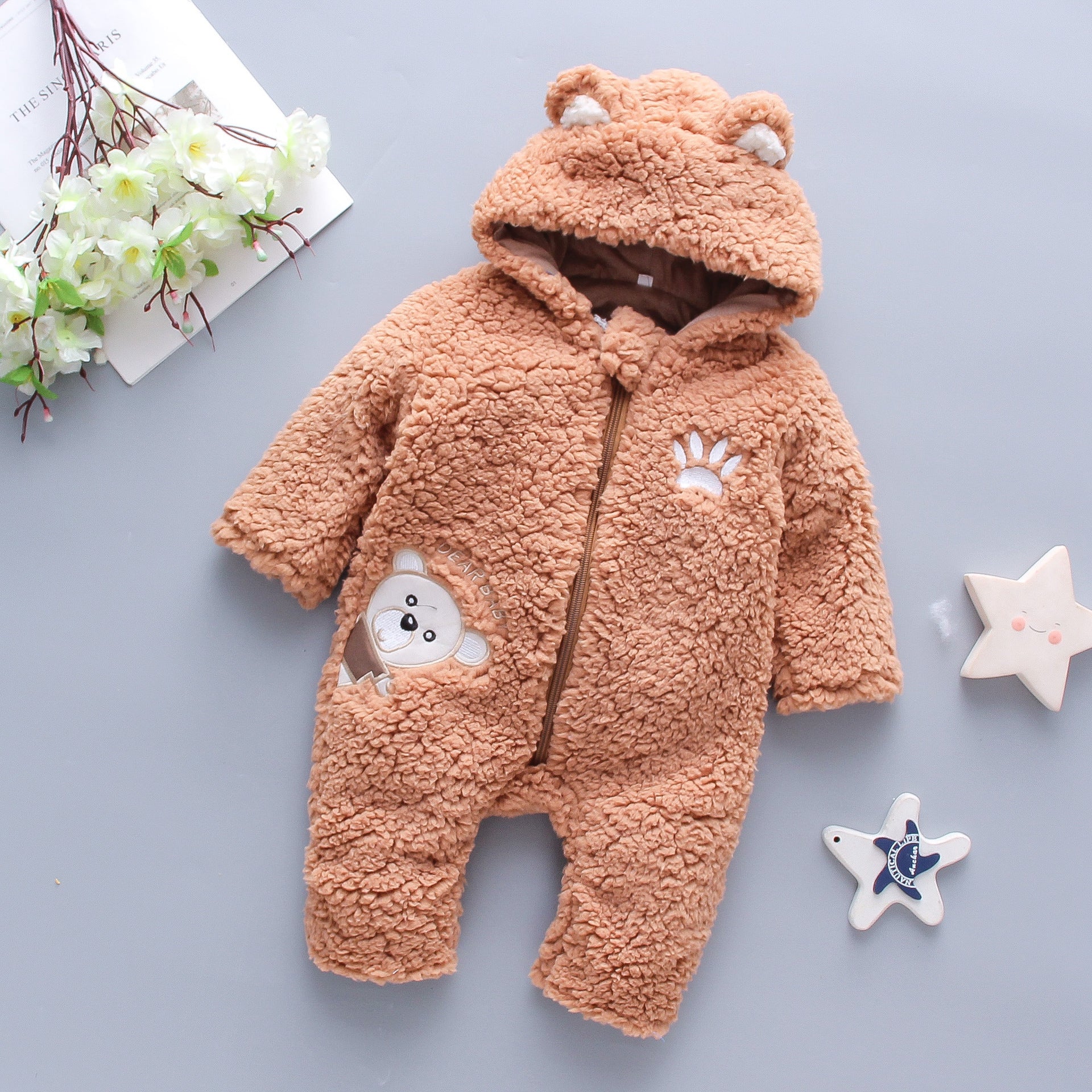 Winter Baby Boy & Girl Romper - Soft Cotton One-Piece Baby Clothes