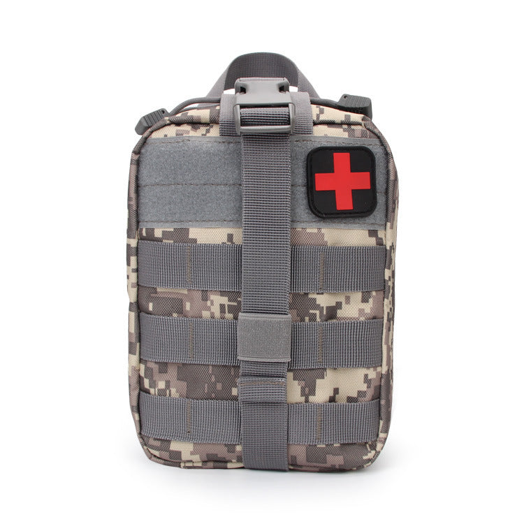 Tactical First Aid Kit Waist Bag - Waterproof Emergency Travel Survival Pouch