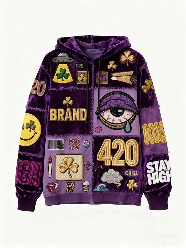 Fashion Casual Printed 420 Sweater