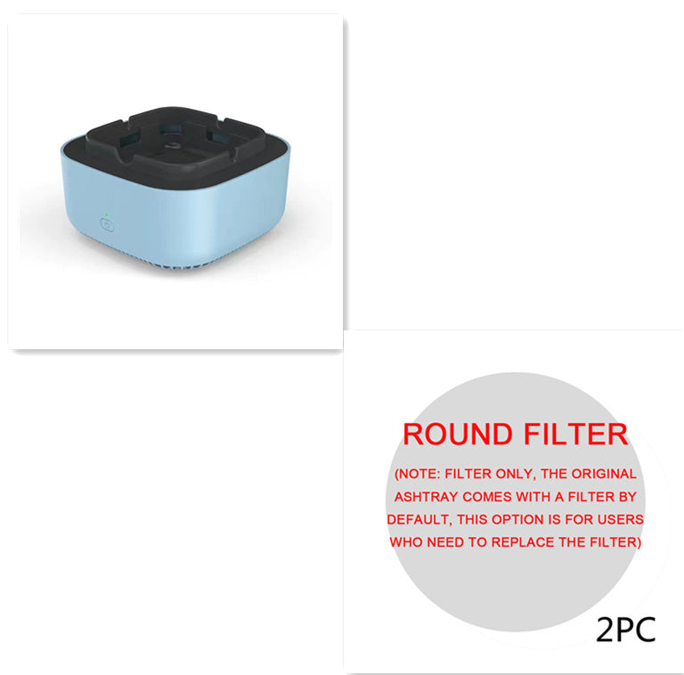 Smart Smoke Removal Ashtray - Air Purifying Smokeless Ashtray