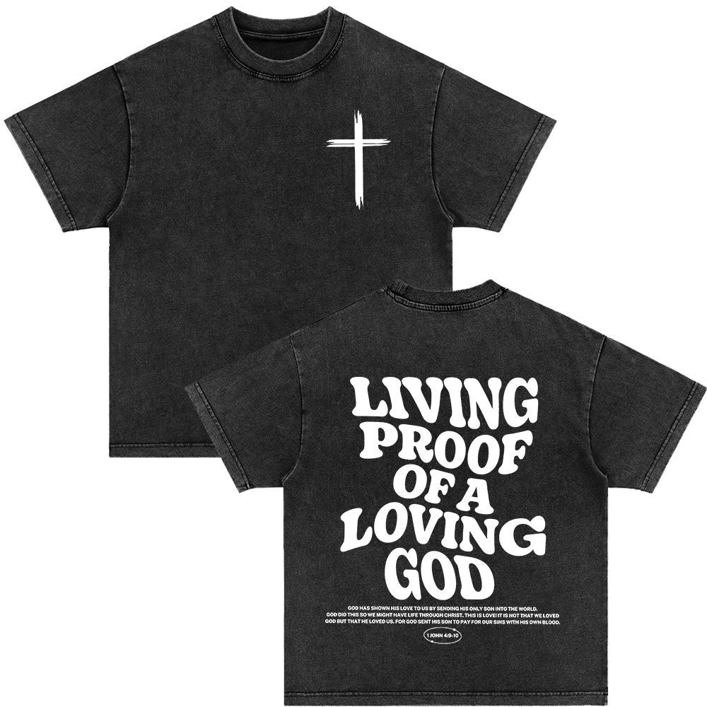 Bible Verse Retro Washed T-shirt