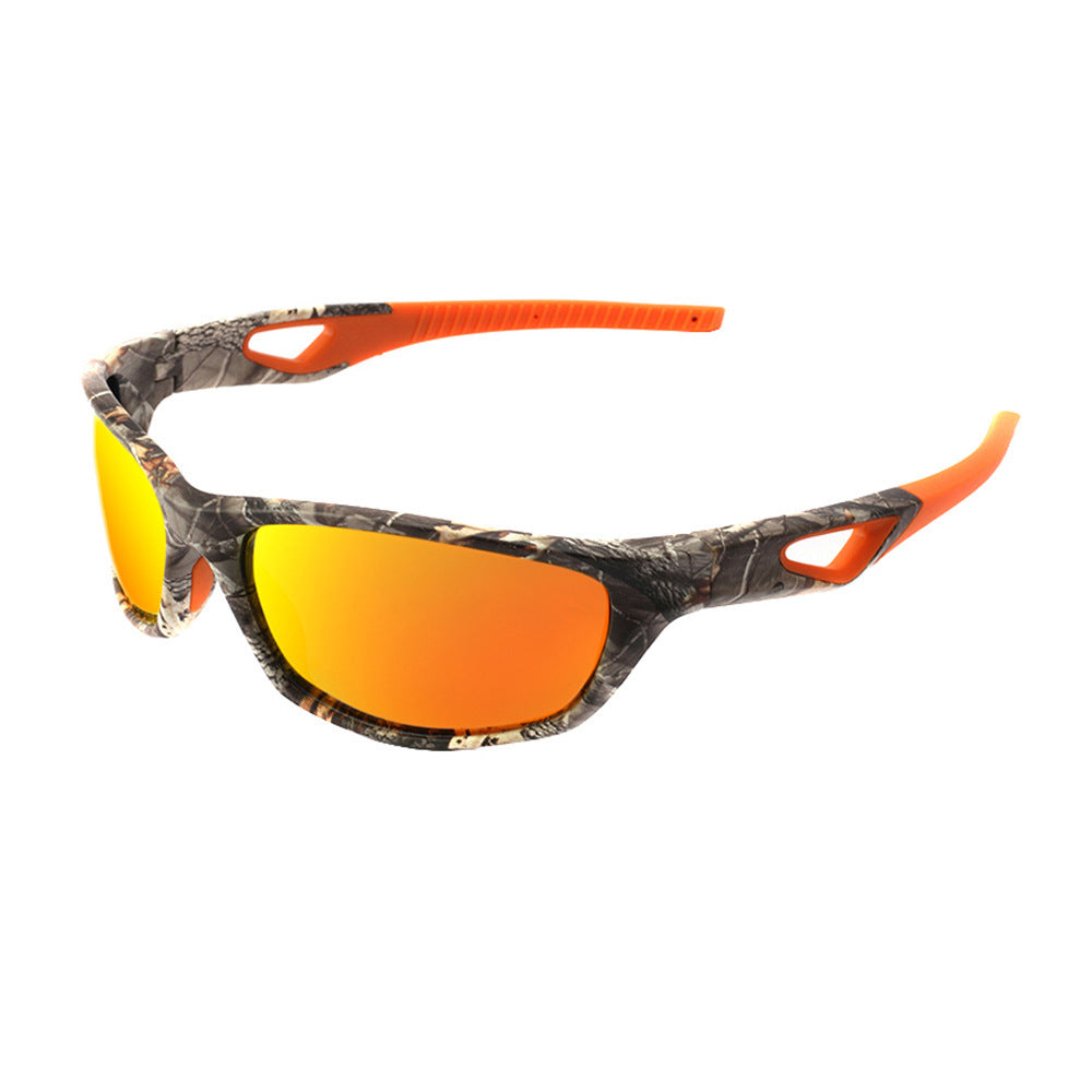 Polarized Sports Sunglasses - Camouflage Fishing & Outdoor Eyewear