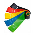 Yoga Resistance Bands Set - Pilates & Fitness Elastic Training Bands
