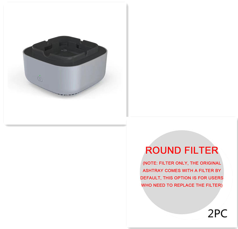 Smart Smoke Removal Ashtray - Air Purifying Smokeless Ashtray
