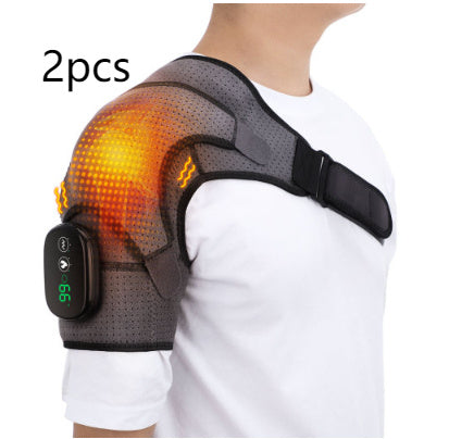 Electric Heating Shoulder Massage Belt - Adjustable Back & Arm Relaxer