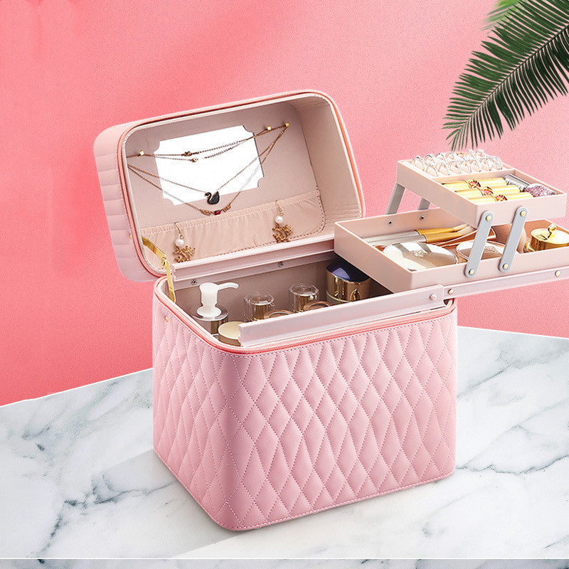 Large Capacity Travel Cosmetics Storage Case