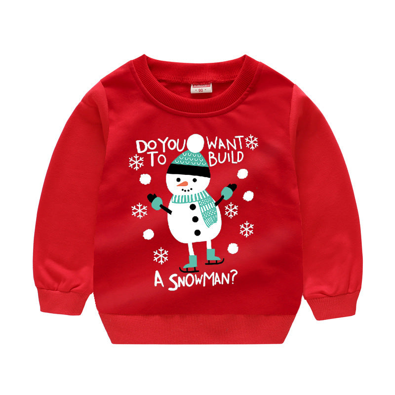 Children's Christmas Casual Sweater - Festive Holiday Clothing for Kids