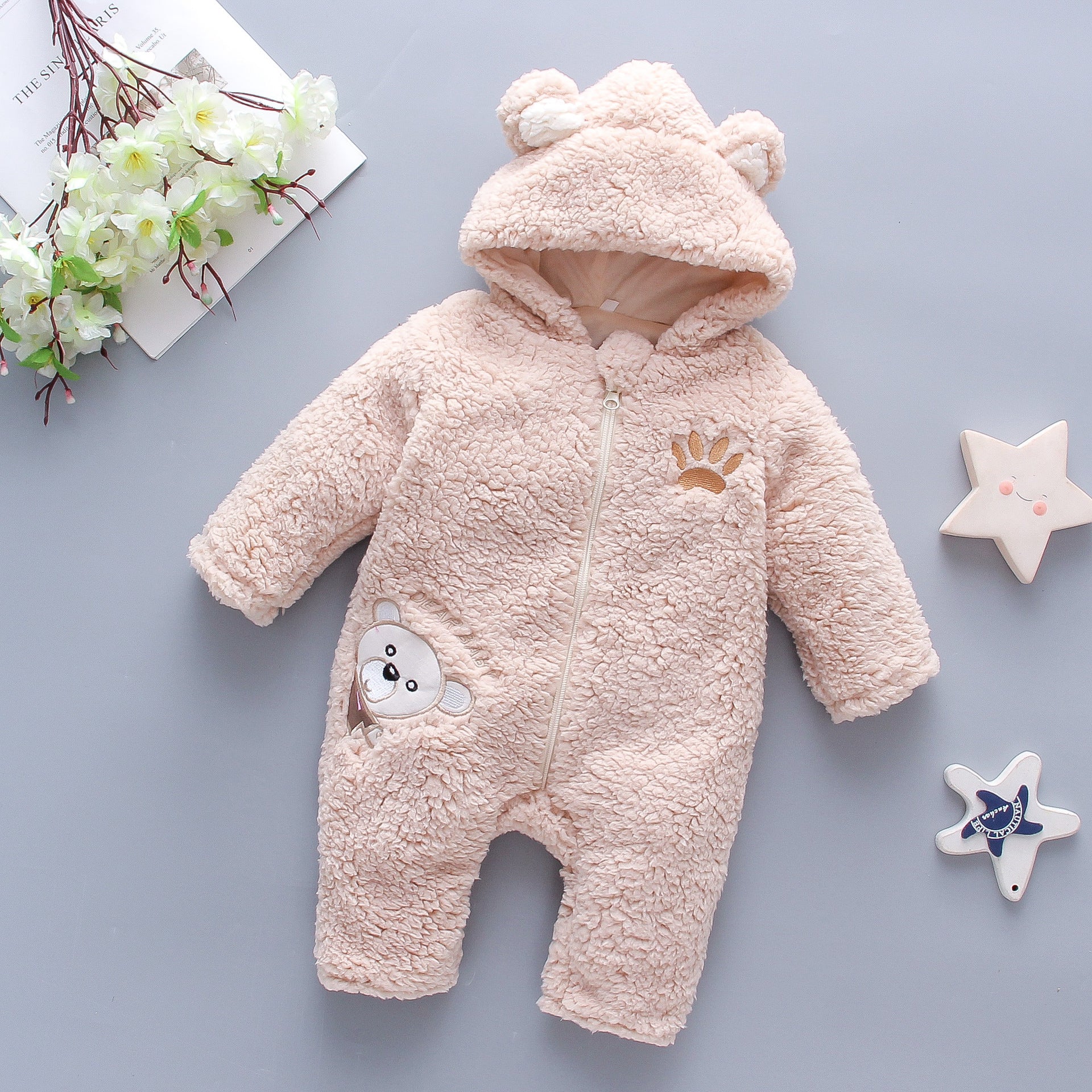 Winter Baby Boy & Girl Romper - Soft Cotton One-Piece Baby Clothes