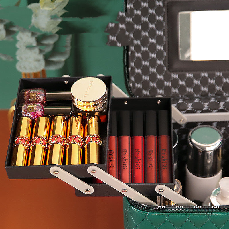 Large Capacity Travel Cosmetics Storage Case