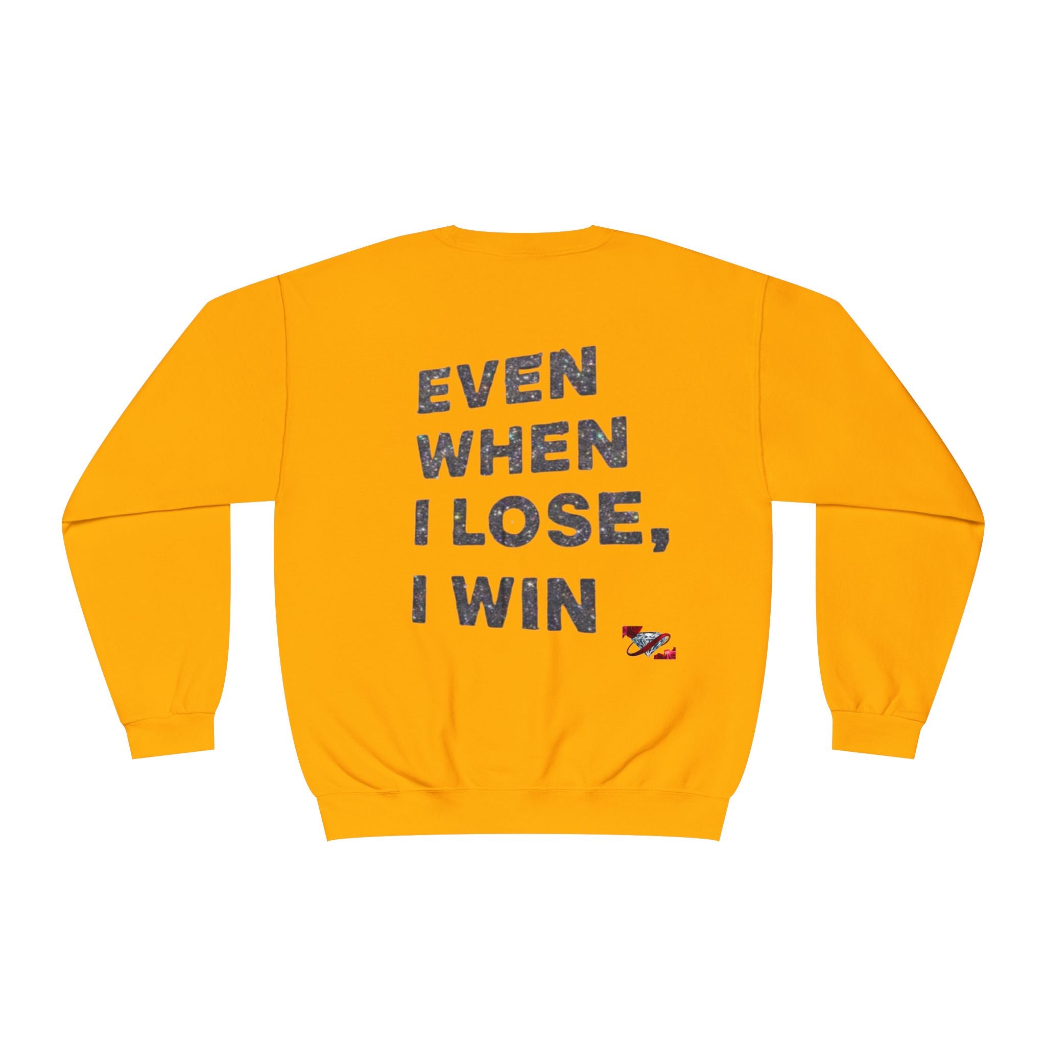 Glittery Crewneck Sweatshirt - Trendy Unisex Everyday Comfort