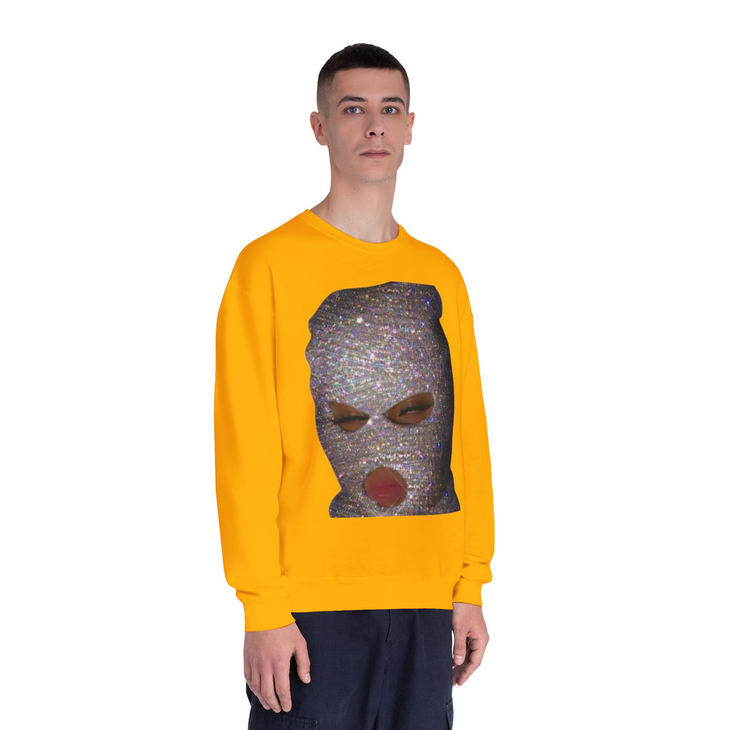 Glittery Crewneck Sweatshirt - Trendy Unisex Everyday Comfort