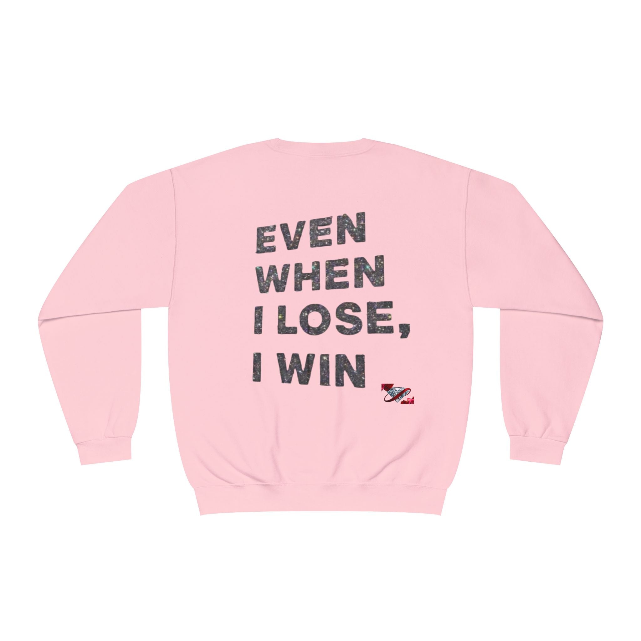 Glittery Crewneck Sweatshirt - Trendy Unisex Everyday Comfort
