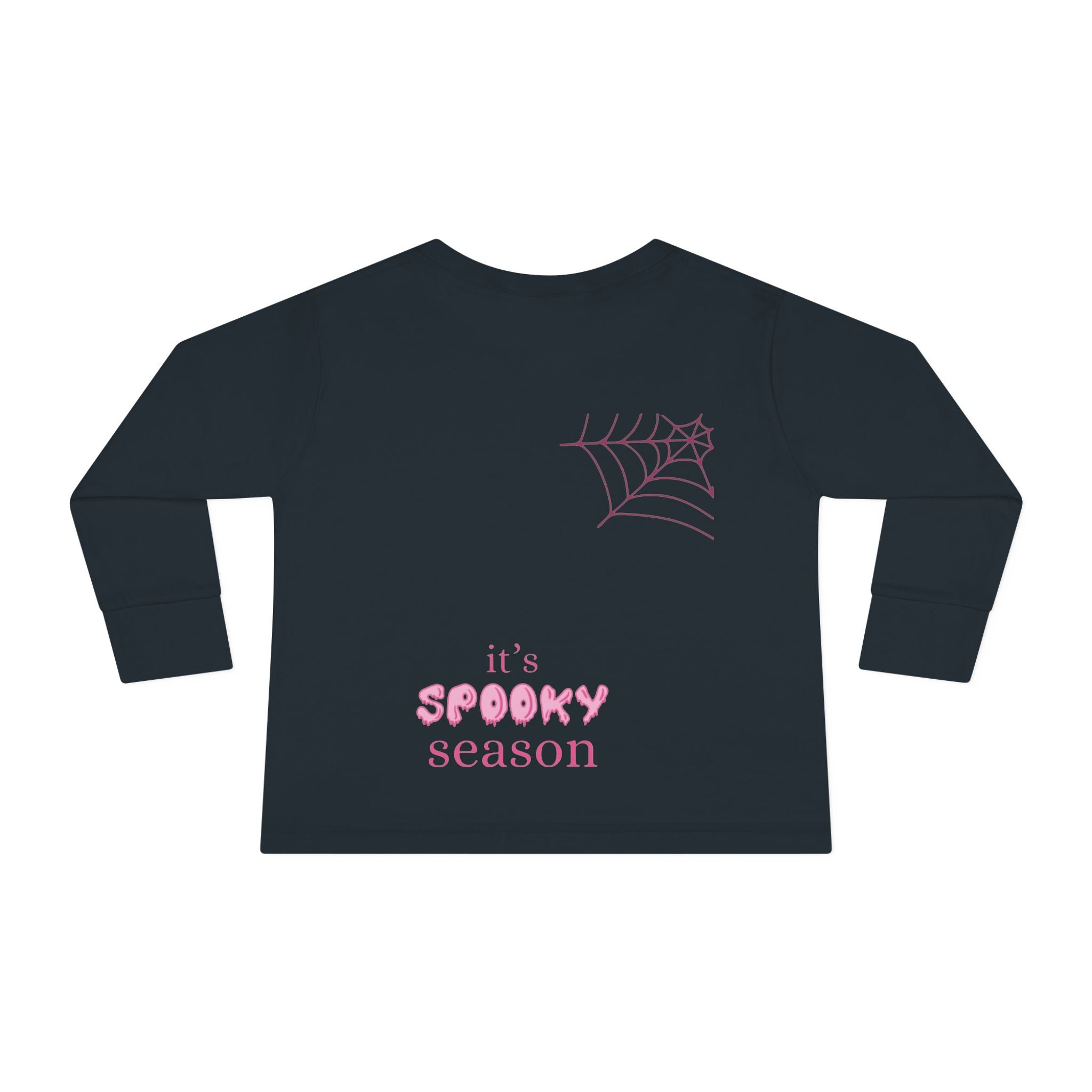 Pink Pumpkin Toddler Long Sleeve Tee