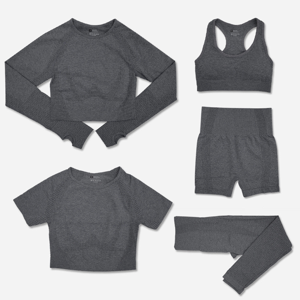 Women's Workout Yoga Set - Stylish Athletic Outfit