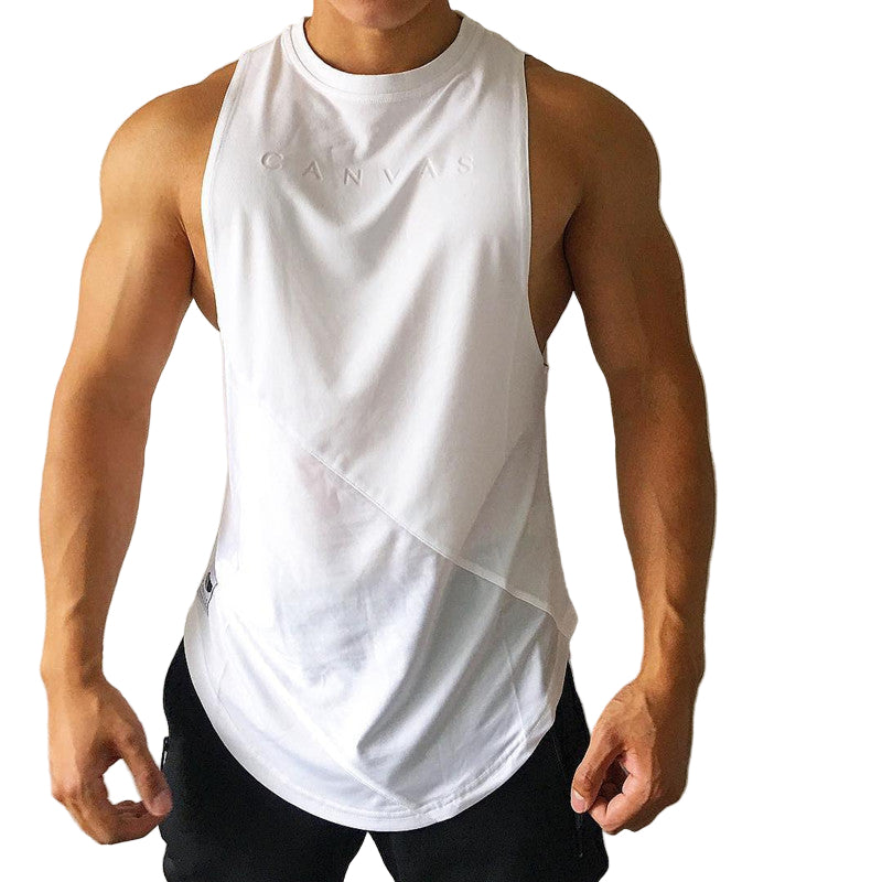 Men's Loose Sleeveless Quick-Dry Undershirt - Breathable Athletic Tank