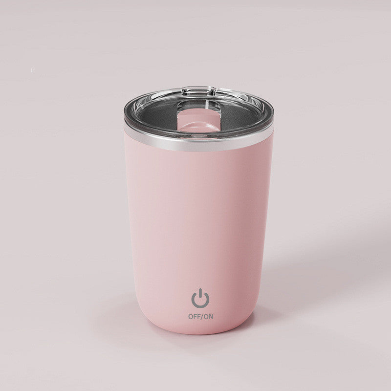 350ml Automatic Self-Stirring Mug - Electric Stainless Steel Mixing Cup