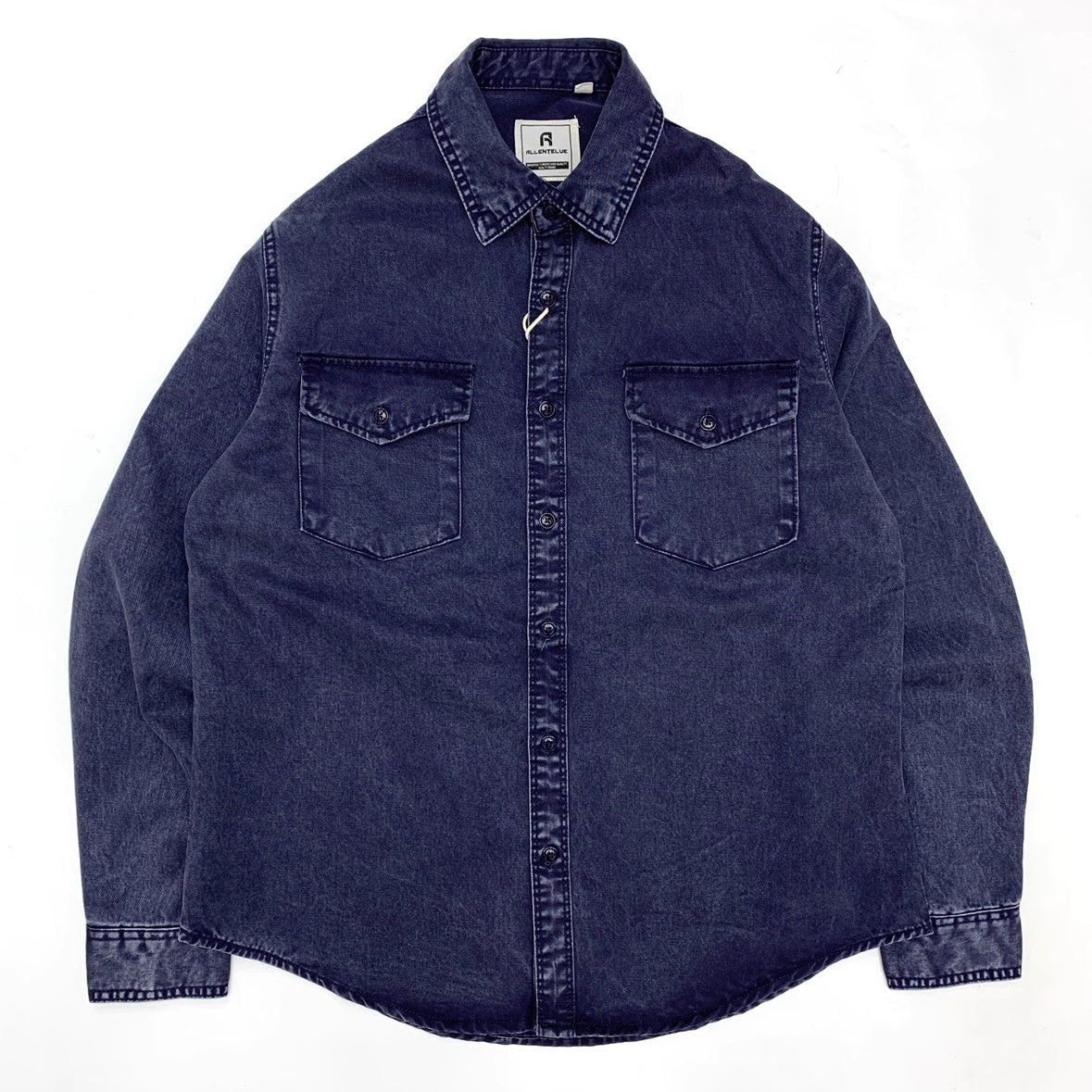 Men's Distressed Trucker Jacket - Classic Cotton Coat