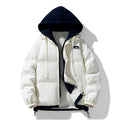 Two-piece Cotton-padded Coat Thickened Hooded Warm Jacket