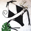 Women's Solid Color Sexy Strapless Bikini - Two-Piece Swimwear