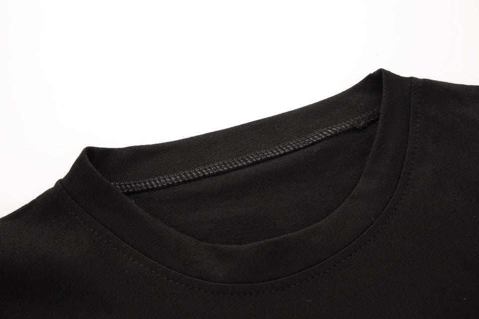 Women Five-Pointed Star Letter Crop Top