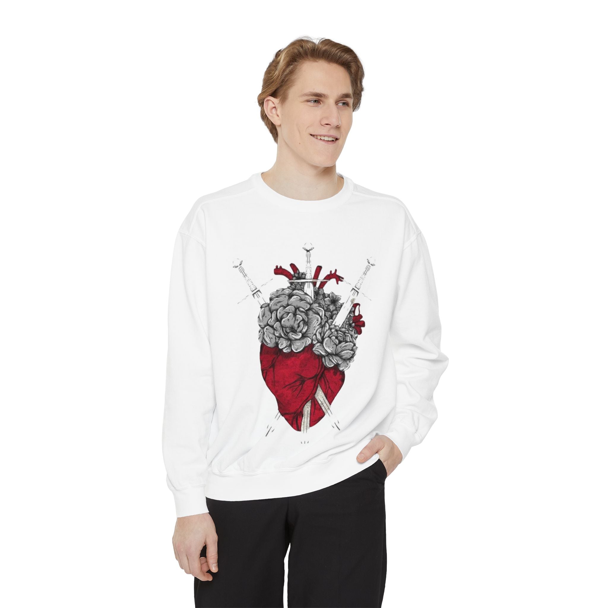 Heart & Change Inspirational Sweatshirt - Cozy Unisex Casual Wear