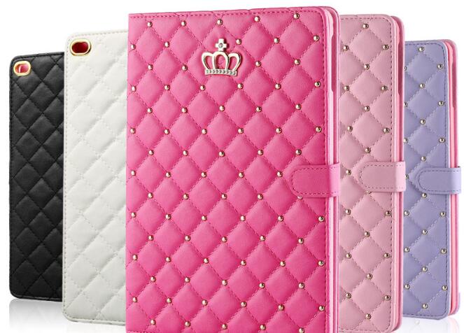 Compatible with iPad Tablet Crown Case Cover