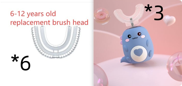 Kids U-Shaped Electric Toothbrush - 360° Automatic Cleaning