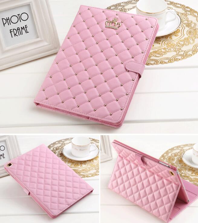 Compatible with iPad Tablet Crown Case Cover
