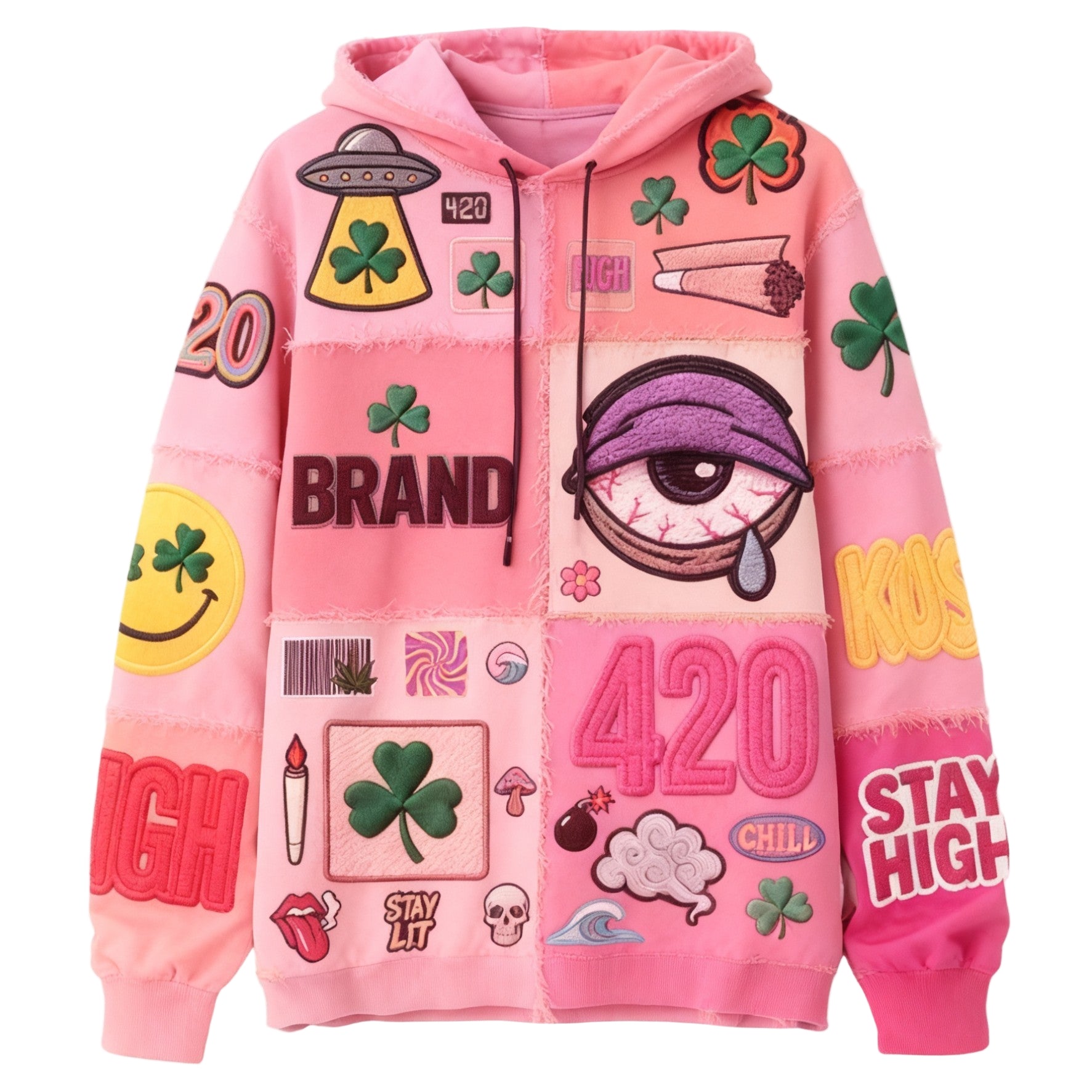 Fashion Casual Printed 420 Sweater