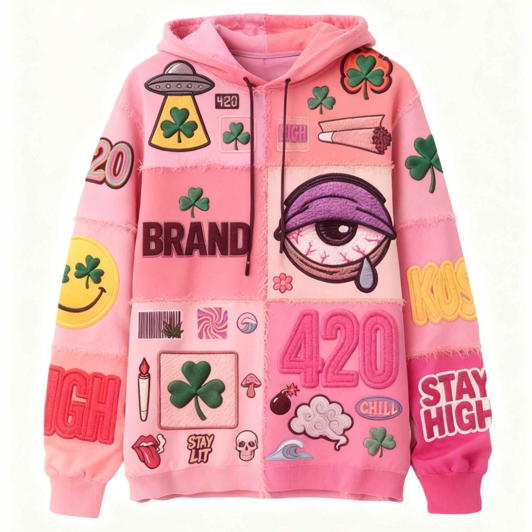Fashion Casual Printed 420 Sweater
