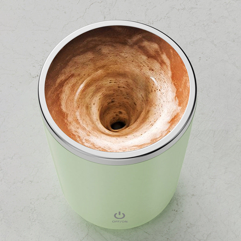 350ml Automatic Self-Stirring Mug - Electric Stainless Steel Mixing Cup