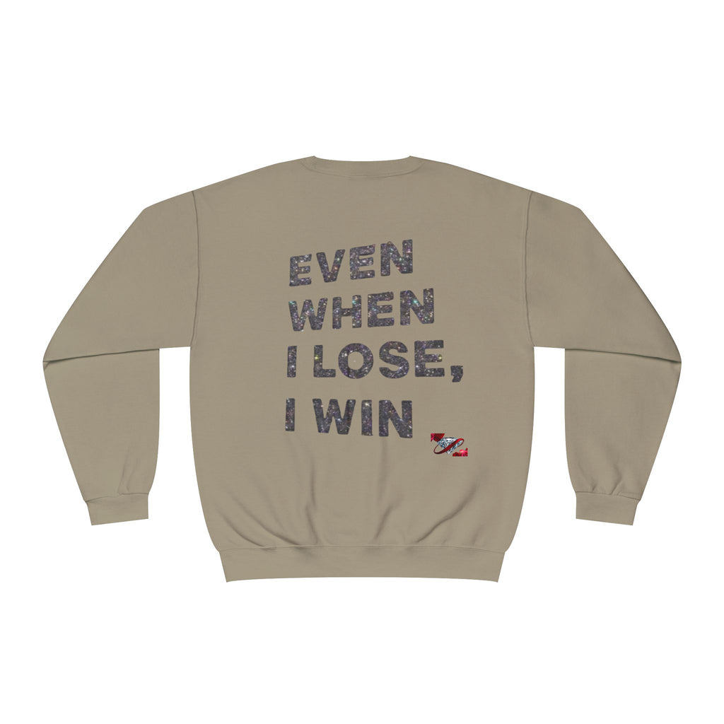 Glittery Crewneck Sweatshirt - Trendy Unisex Everyday Comfort